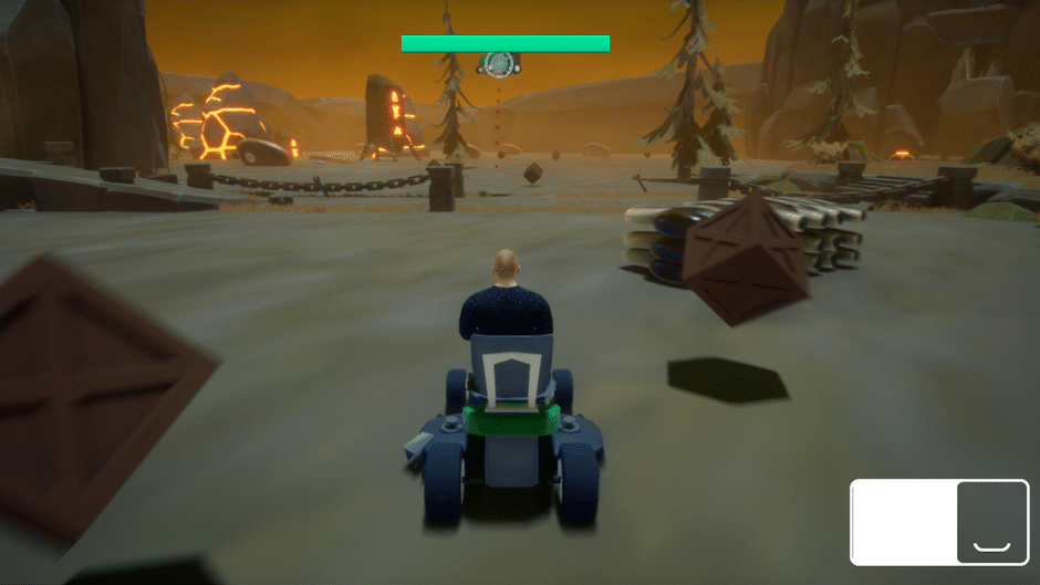 Lawnmower Game: Battle Screenshot