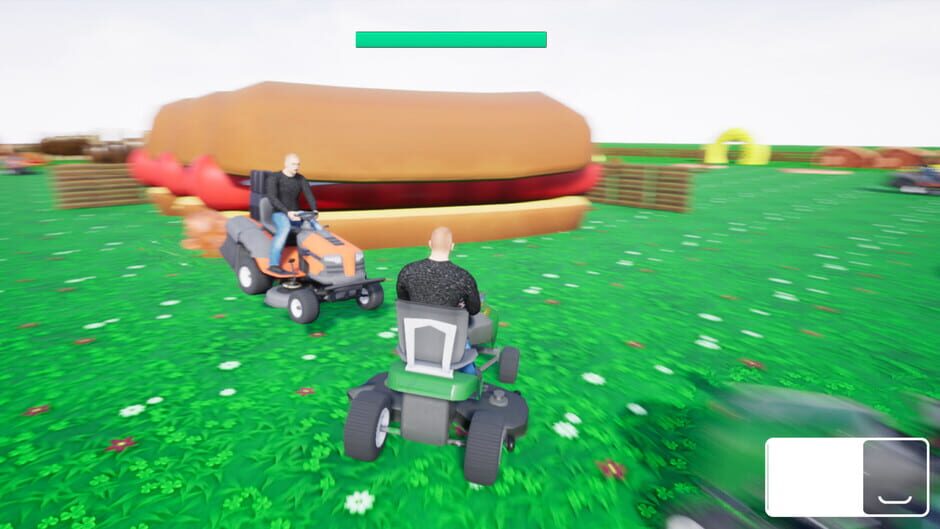 Lawnmower Game: Battle Screenshot