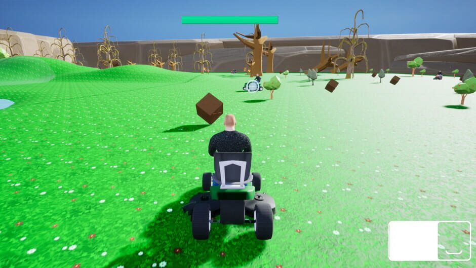 Lawnmower Game: Battle Screenshot