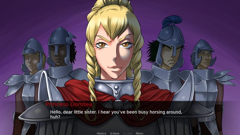 Sword Princess Amaltea: The Visual Novel Screenshot