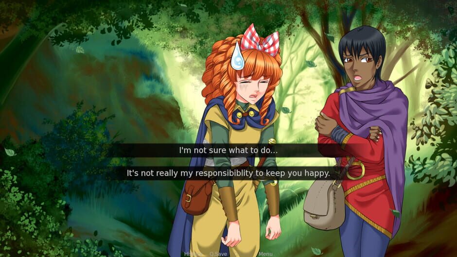 Sword Princess Amaltea: The Visual Novel Screenshot