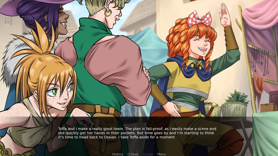 Sword Princess Amaltea: The Visual Novel Screenshot