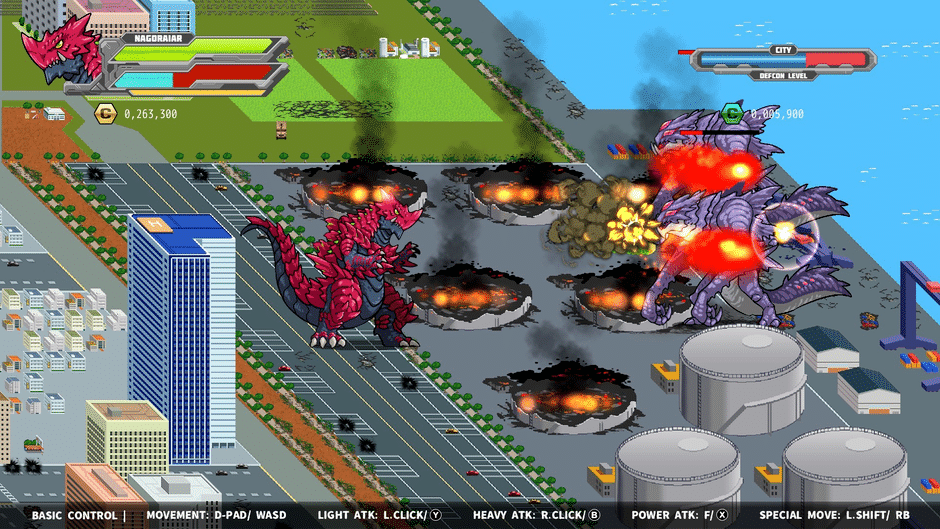 Daikaiju Daikessen: Versus Screenshot