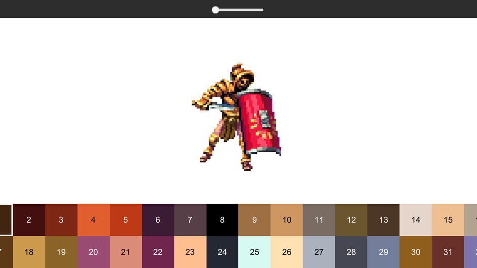 Coloring Pixel: Fantasy Characters Screenshot