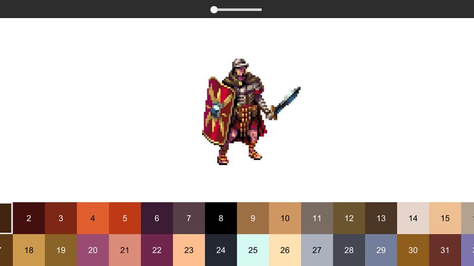 Coloring Pixel: Fantasy Characters Screenshot