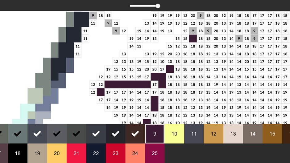 Coloring Pixel: Fantasy Characters Screenshot