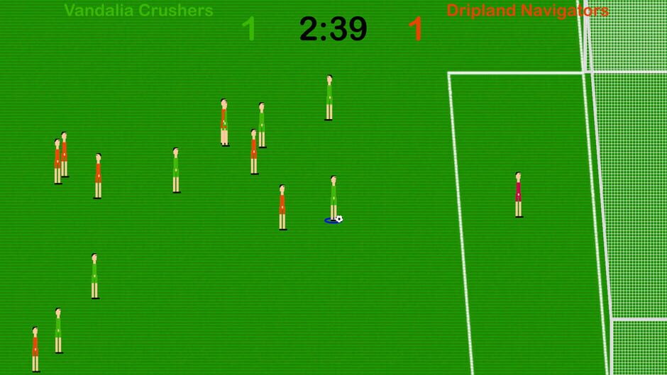 สกรีนช็อตจาก Procedural Soccer (รูปที่ 2)