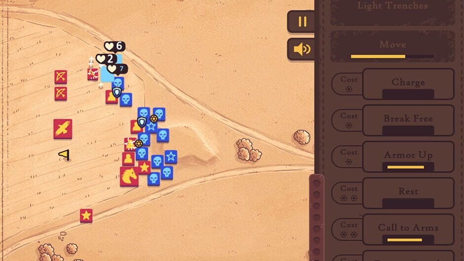 Winter Falling: Battle Tactics Screenshot