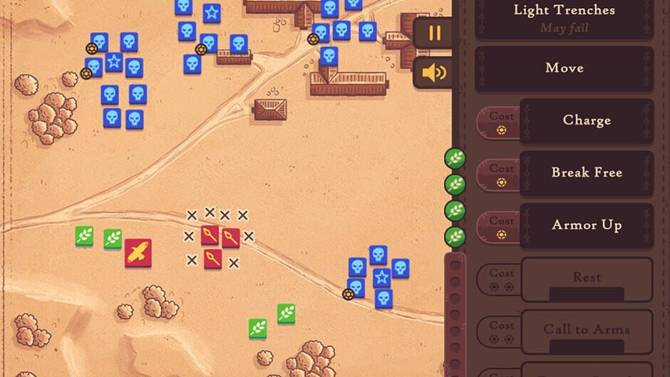 Winter Falling: Battle Tactics Screenshot