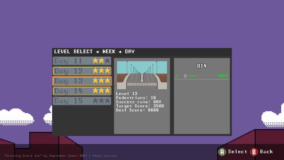 Crossing Guard Joe Screenshot