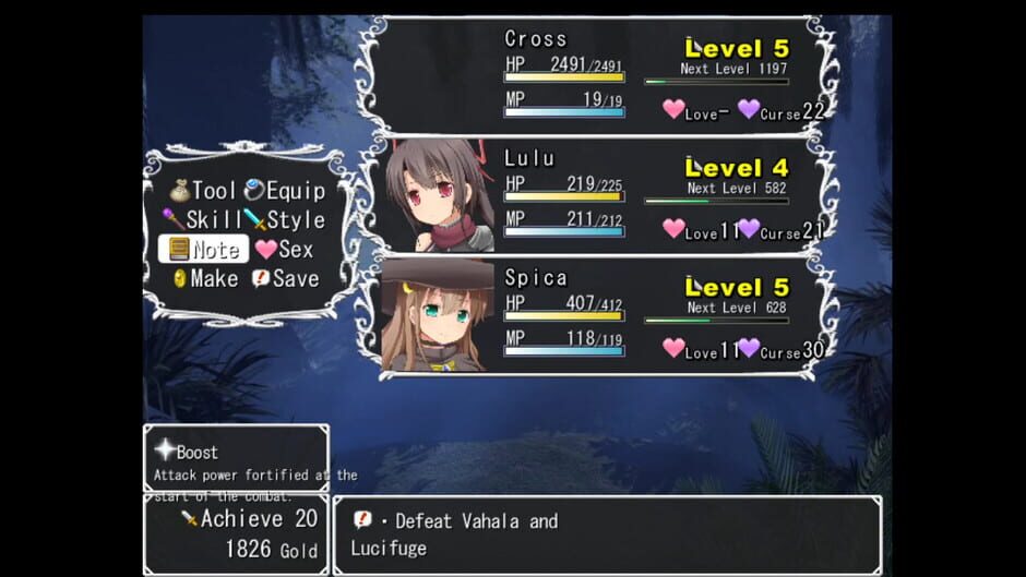 Demon's Sword Snakes: Sweet Dreams of the Cursed Snake Screenshot