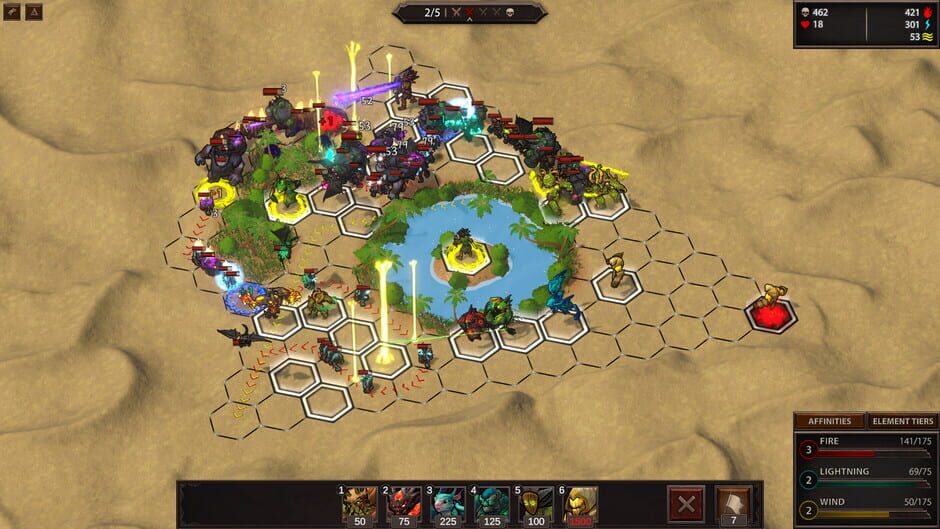 Spirits of the Hellements: TD Screenshot