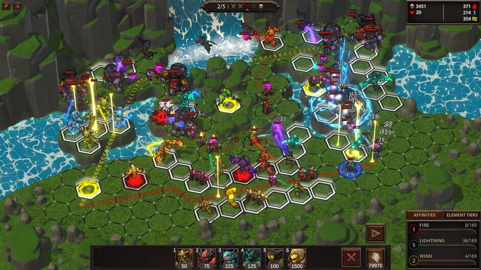 Spirits of the Hellements: TD Screenshot