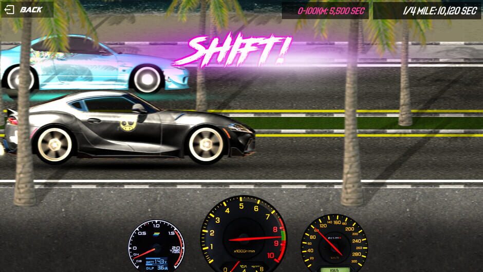 Japanese Drag Racing Screenshot