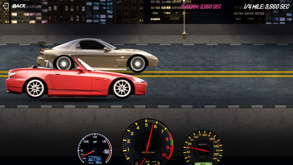 Japanese Drag Racing Screenshot