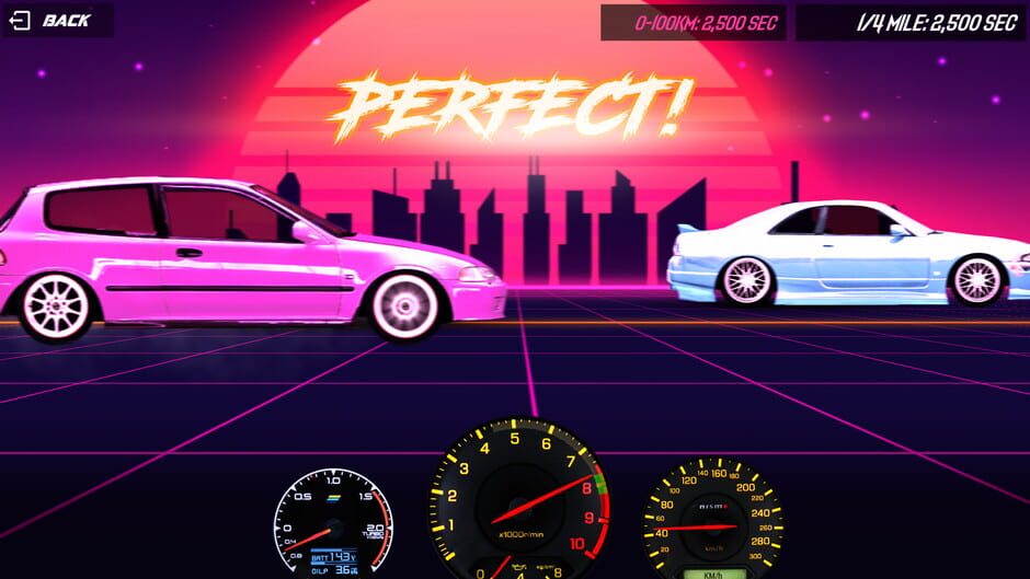 Japanese Drag Racing Screenshot