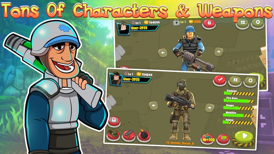 The Undisputables: Online Multiplayer Screenshot