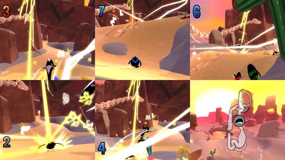 Slide: Animal Race Screenshot