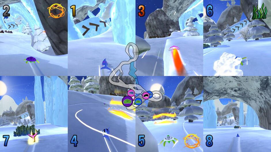 Slide: Animal Race Screenshot