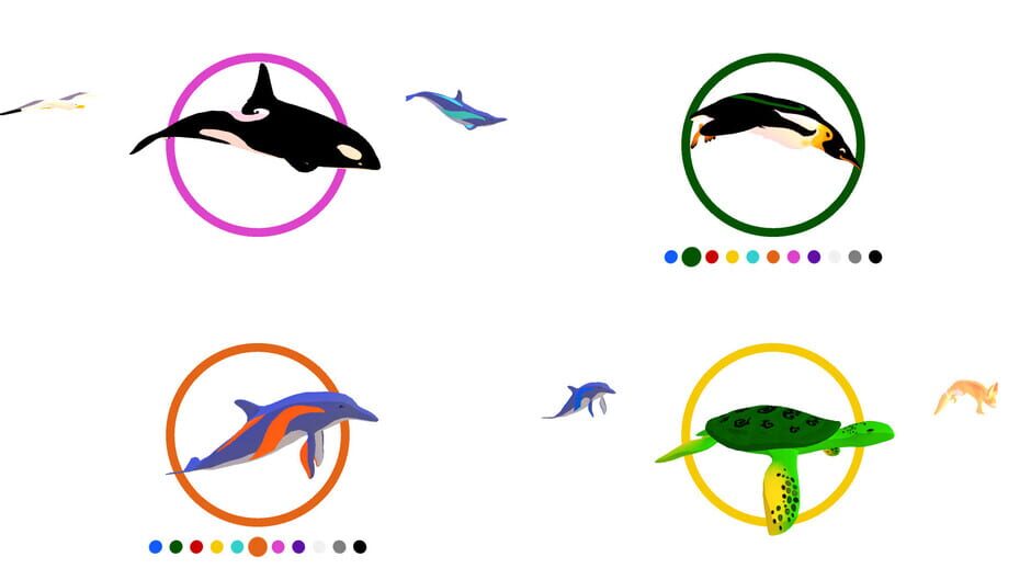 Slide: Animal Race Screenshot