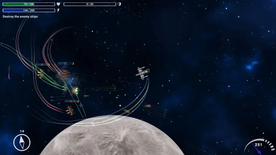 Кадър от Space Defender: Frontier Squadron