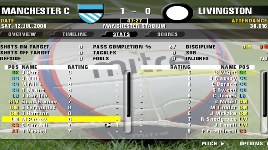 Premier Manager 09 Screenshot