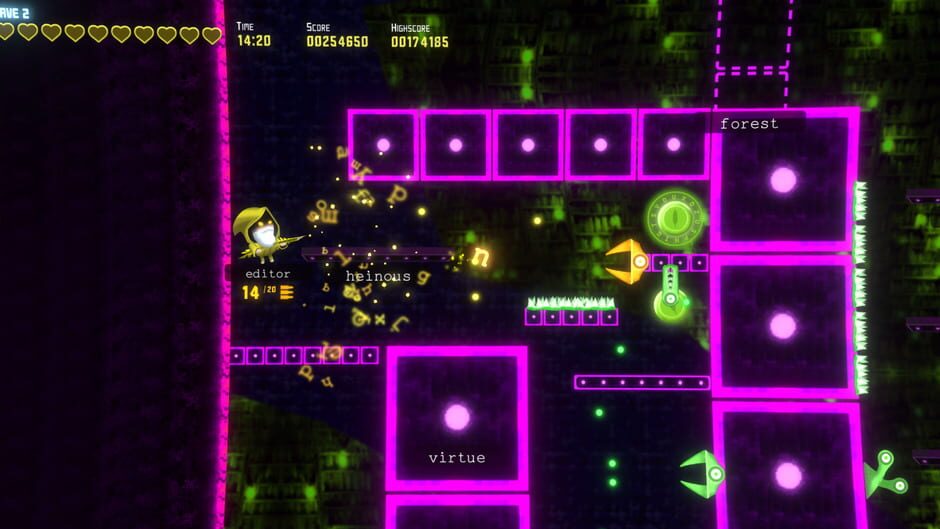 Typomancer in the Feather's Way Screenshot