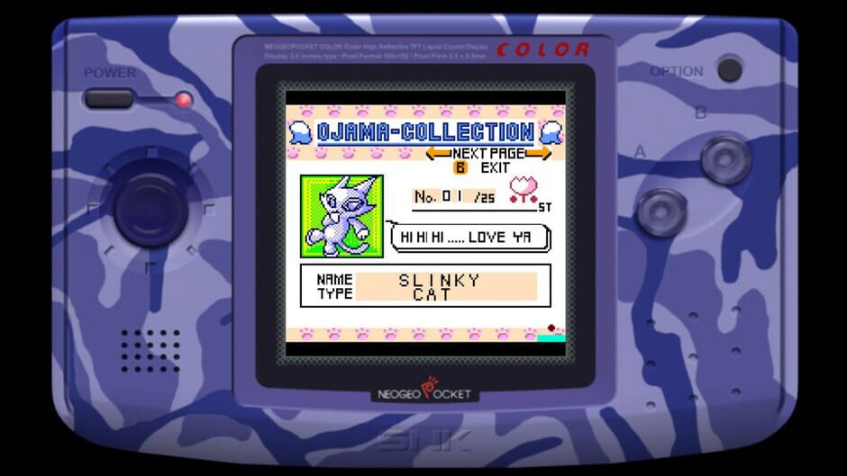 Neogeo Pocket Color Selection vol.1: Steam Edition Screenshot