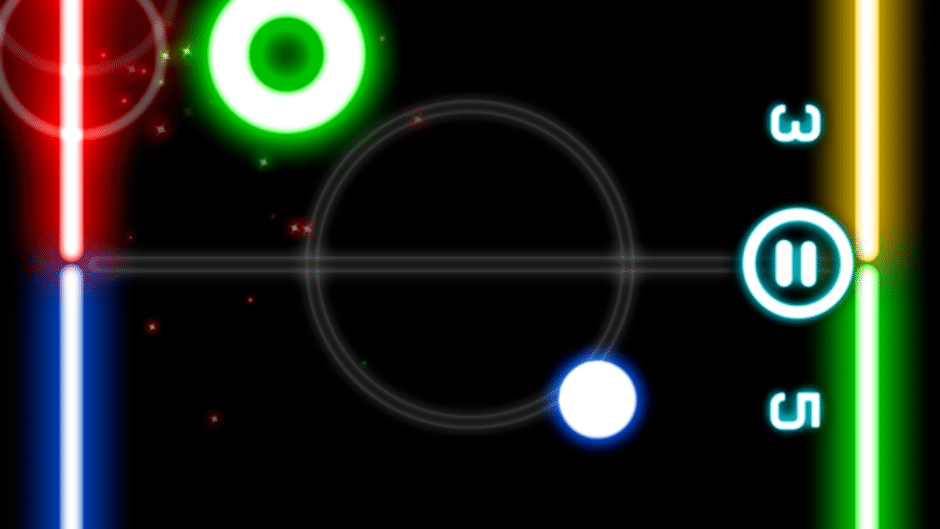 Glow Hockey 2 HD Screenshot