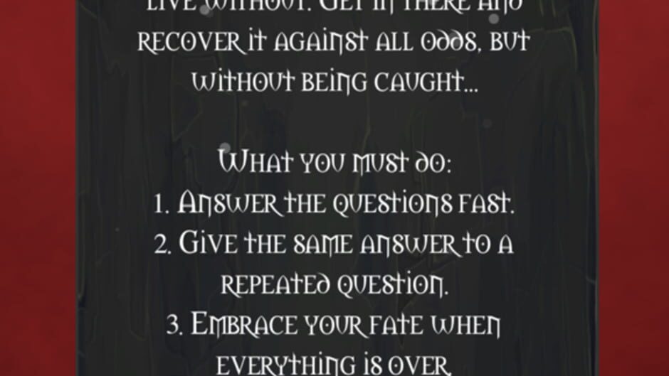 Occult: Satanic interrogation screenshot