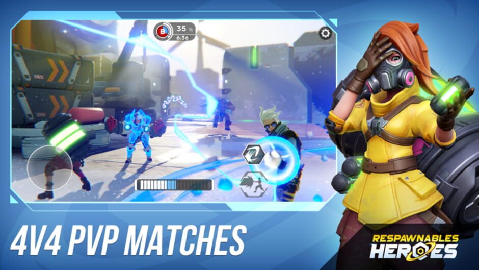 สกรีนช็อตจาก Respawnables Heroes (รูปที่ 3)