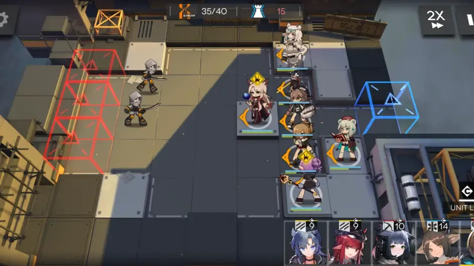 Кадър от Arknights