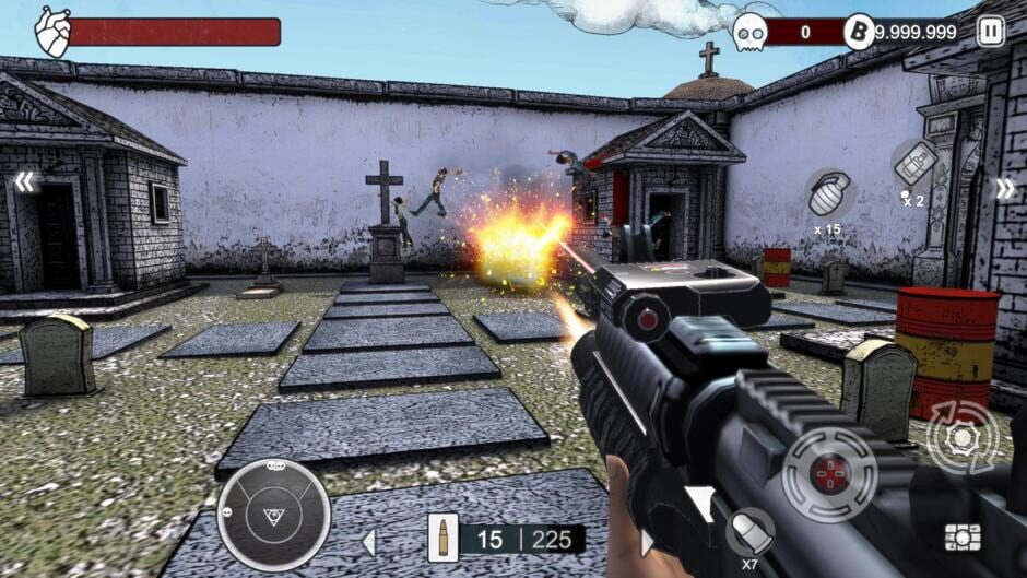 สกรีนช็อตจาก Zombie Conspiracy: Shooter (รูปที่ 3)