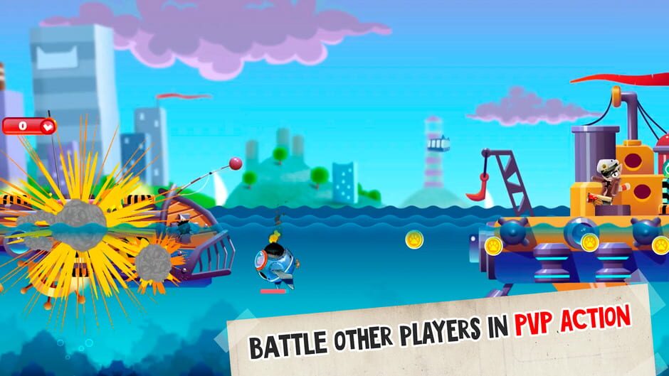 สกรีนช็อตจาก Navy Cats: Ship Battle (รูปที่ 3)