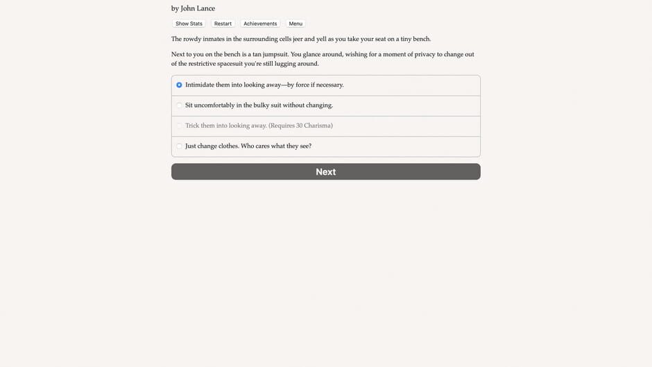 Interstellar Airgap Screenshot