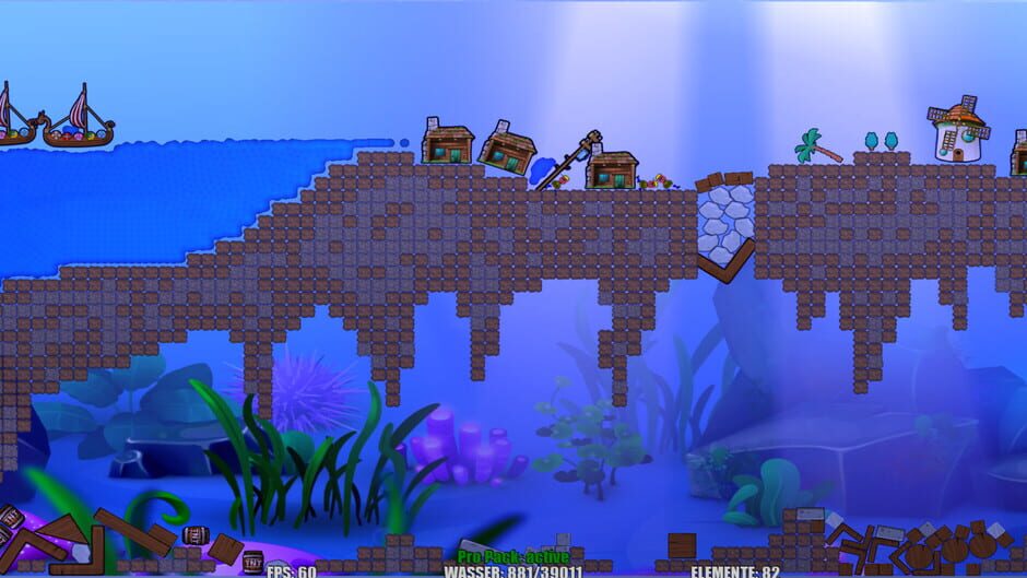 Water Physics Simulation Screenshot