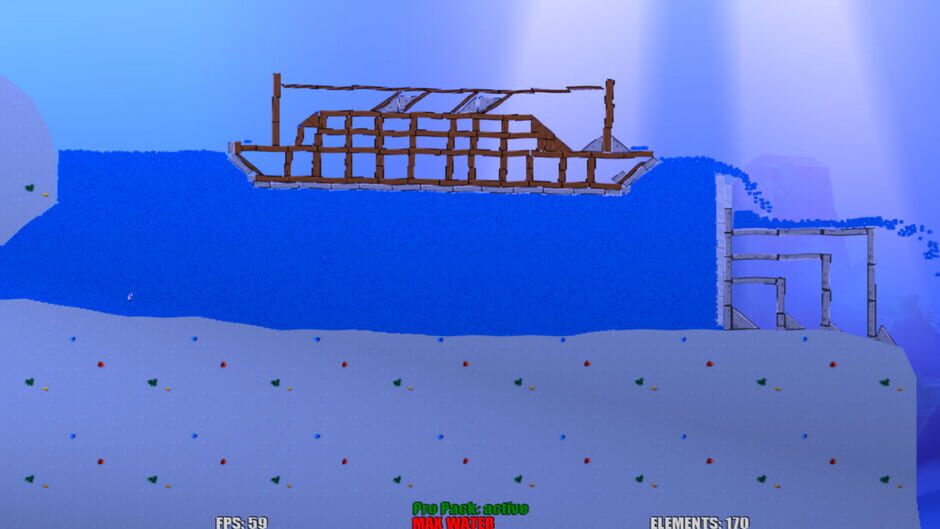 Water Physics Simulation Screenshot