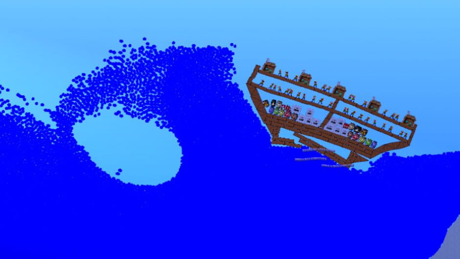 Water Physics Simulation Screenshot