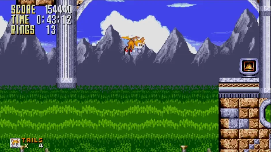 Кадър от Sonic Classic 2
