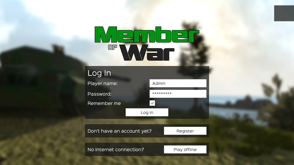 Member of War Screenshot