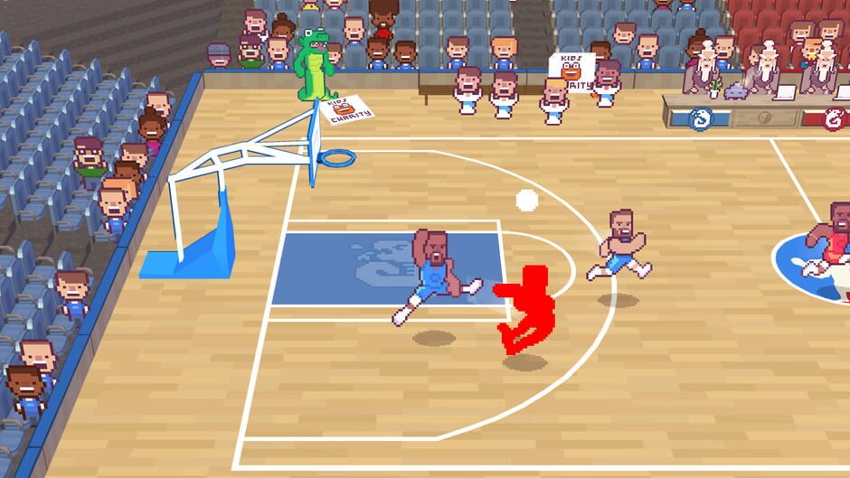 สกรีนช็อตจาก Shut Up and Slam Jam Karate Basketball (รูปที่ 3)