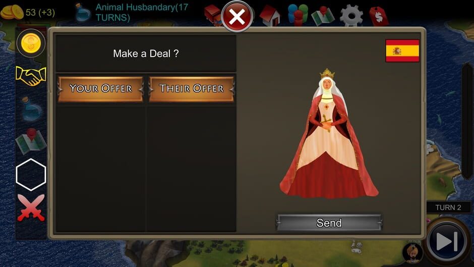 สกรีนช็อตจาก World of Empires 2 (รูปที่ 4)