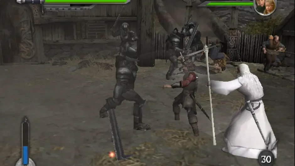 The Lord of the Rings: The Two Towers, captura de tela 2