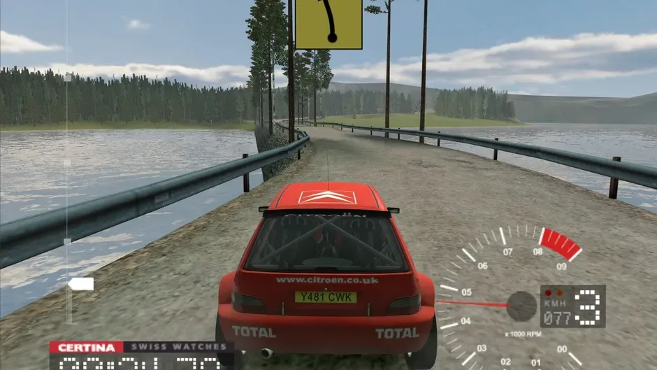 Colin McRae Rally 3, captura de tela 1