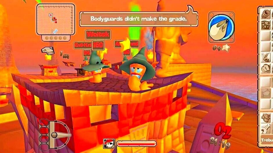 Worms Forts: Under Siege Screenshot