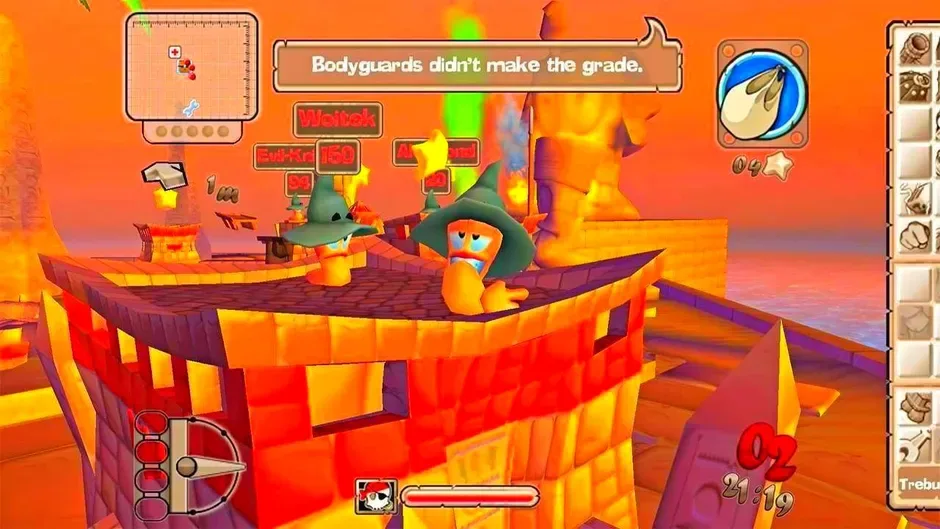 Worms Forts: Under Siege screenshot 2