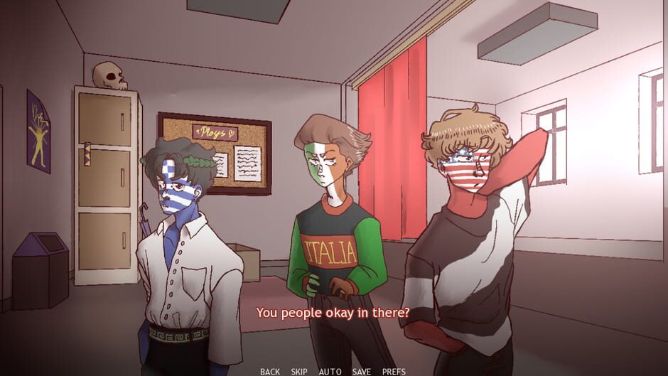 Screenshot Countryhumans: Dating Sim