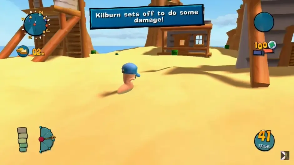 Worms 4: Mayhem, captura de tela 1