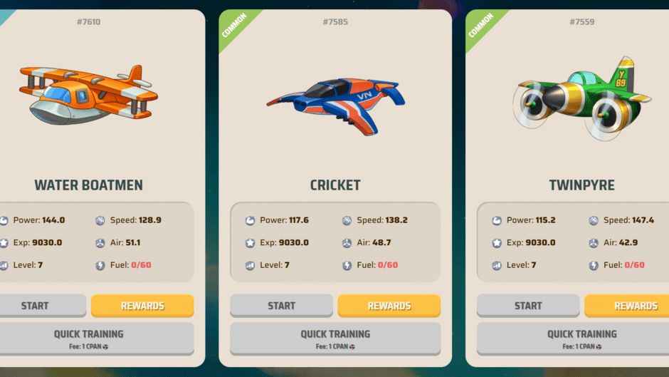 CryptoPlanes Screenshot