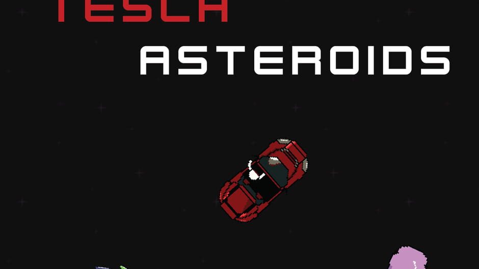 Tesla Asteroids screenshot
